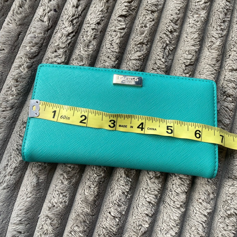 Turquoise Kate Spade Wallet - Picture 11 of 13